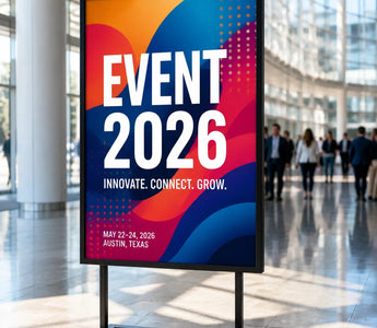 Poster Power: How to Get Your Event Noticed with High-Impact Large For