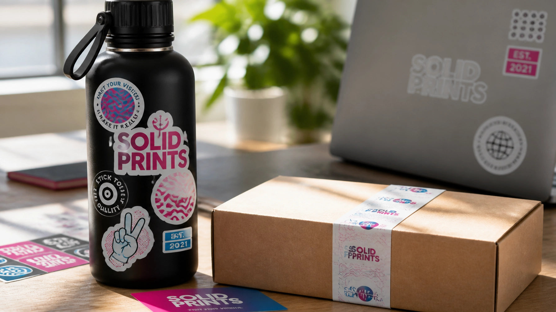 Struggling for Branding Ideas? 50+ Custom Sticker and Label Examples t