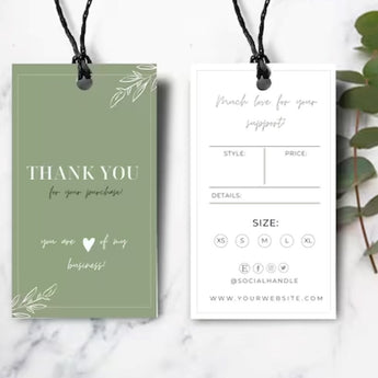 Swing Tags Swing Tags Print Zoo 